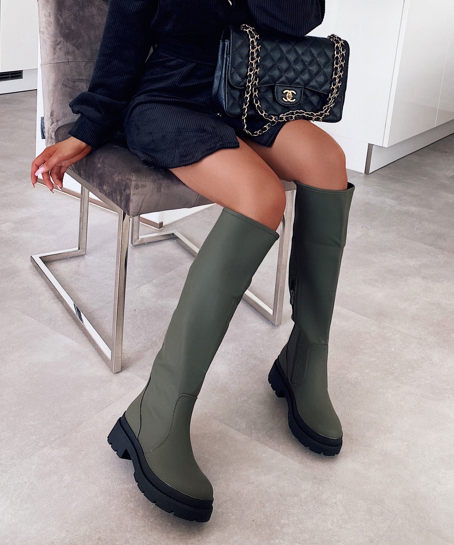 Elegante Stiefel İm Schlichten Design