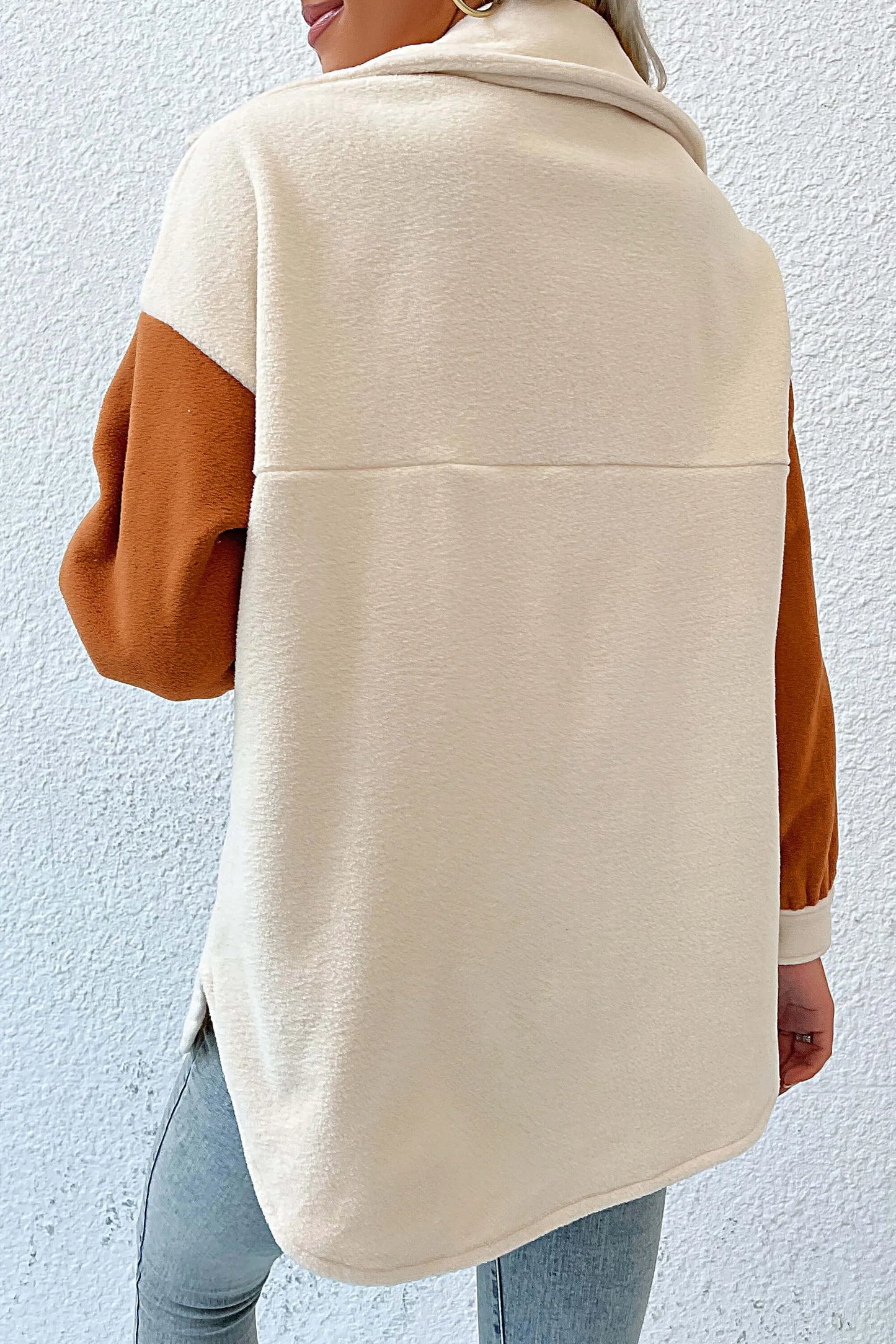Elegante Jacke Mit Klassischem Kragen Und Taschendetails