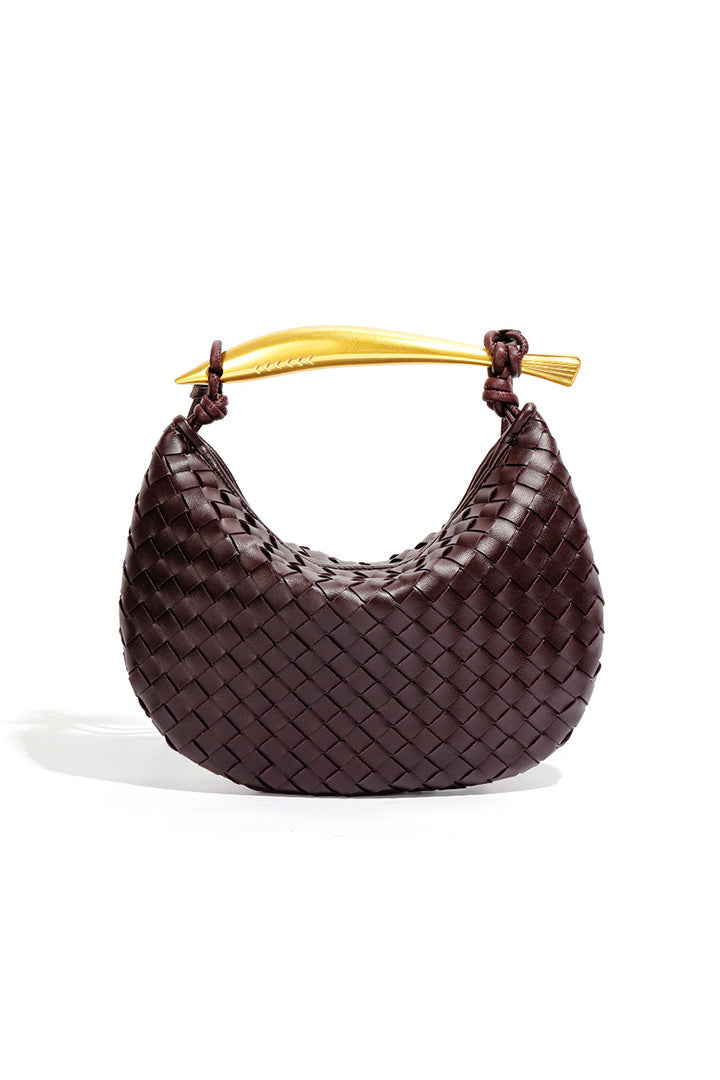 Halbmondförmige Handgemachte Tasche