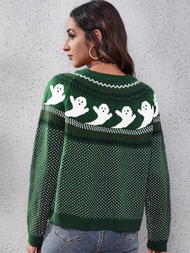 Strickpullover İm Retro-Design