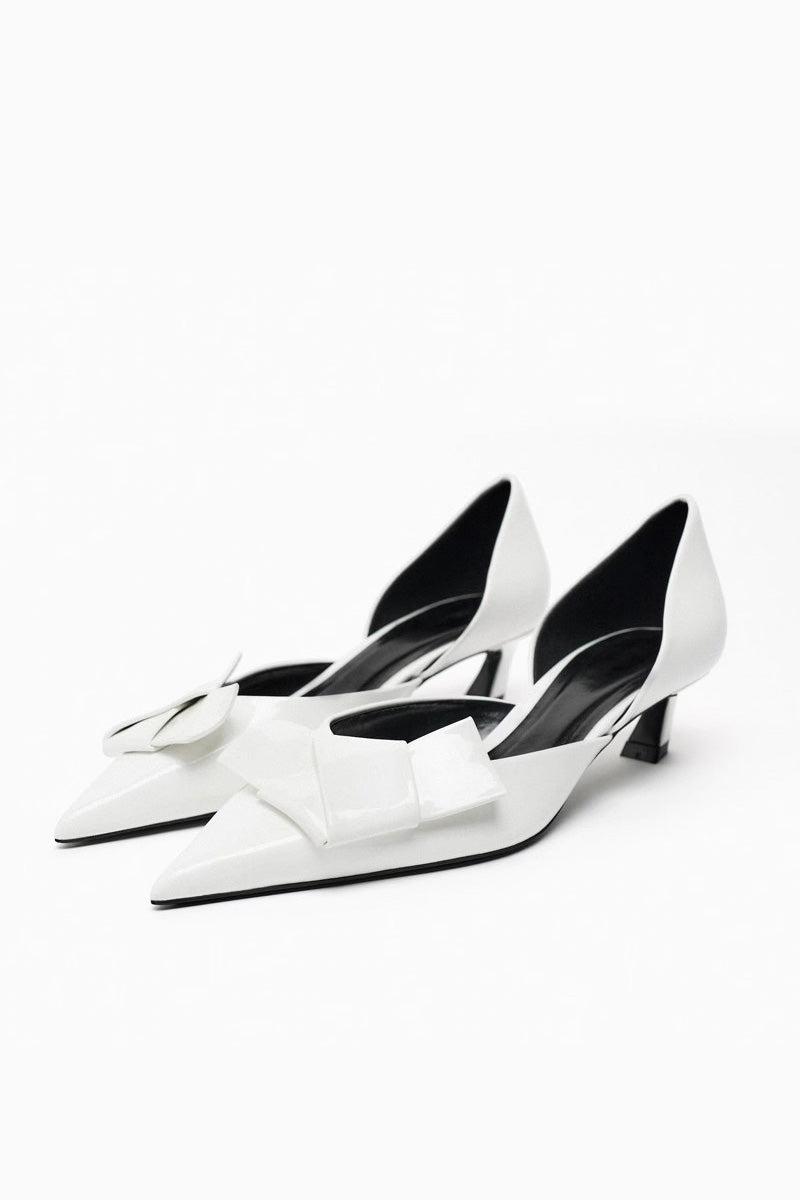 Bunte High Heels Mit Spitzer Spitze