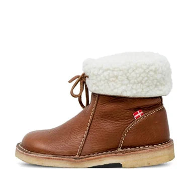 Schnürstiefel Mit Bauschiger Innenseite