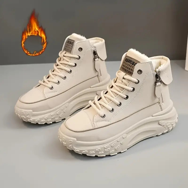 Gefütterte Damenstiefel