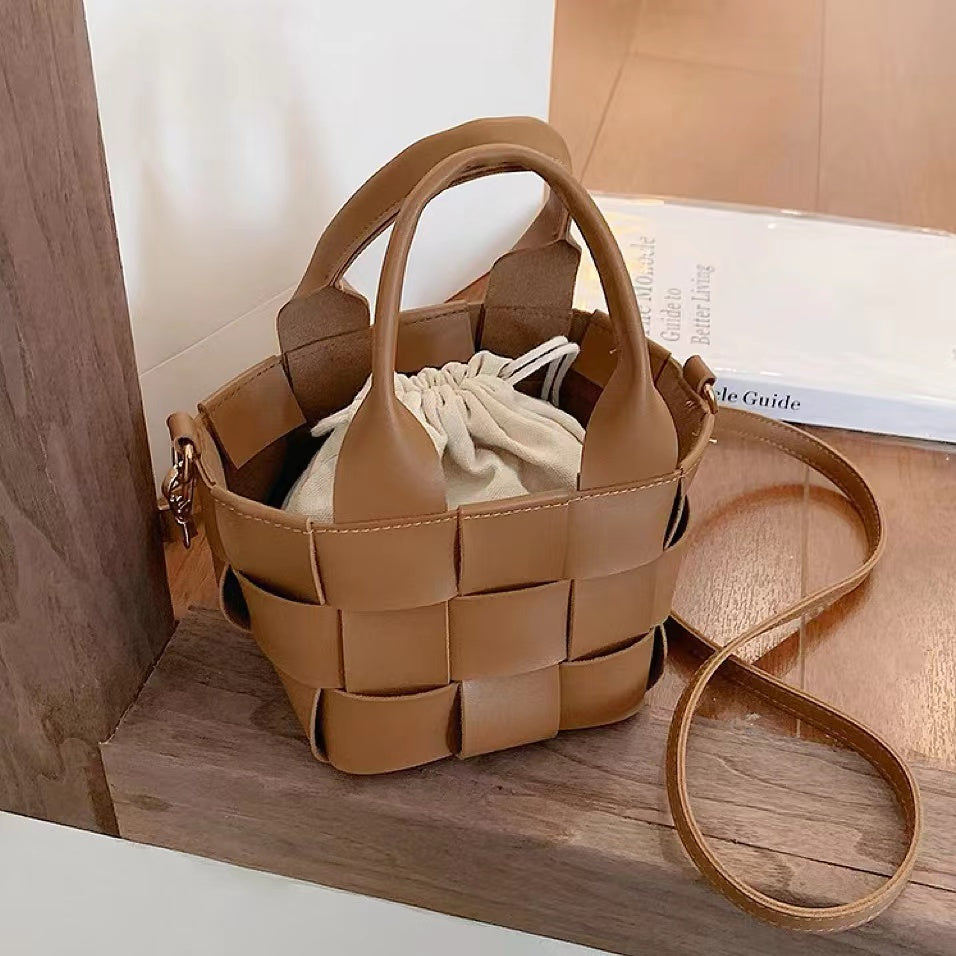 Kleine Ledertasche İm Stilvollen Design