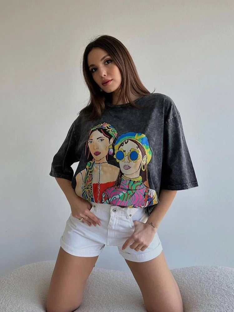 Stylisches Oversize-T-Shirt