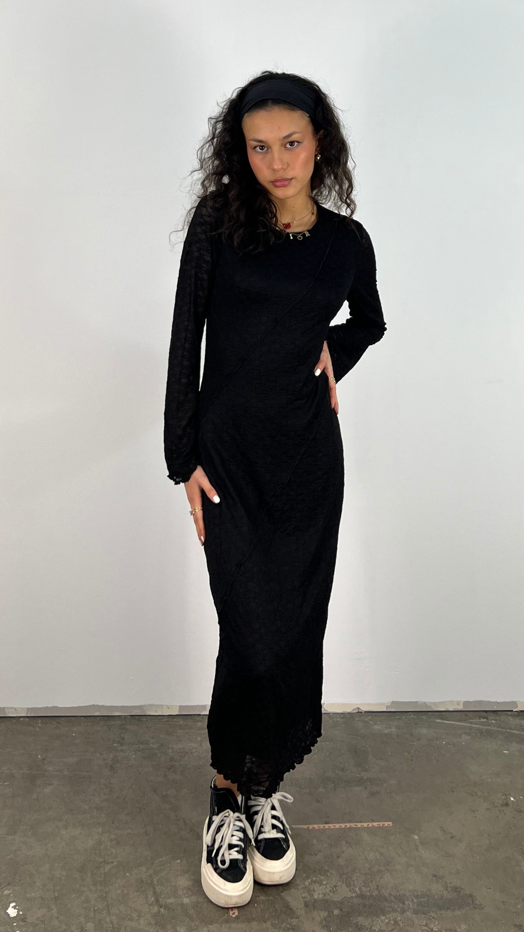 Schwarzes Elegantes Stretchkleid