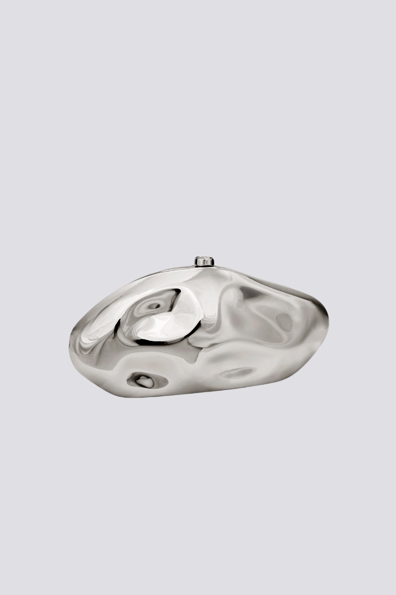 Acryl Silber Tasche