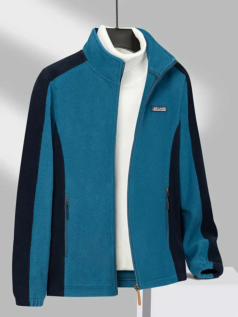 Warme Fleecejacke Mit Reißverschluss Für Damen