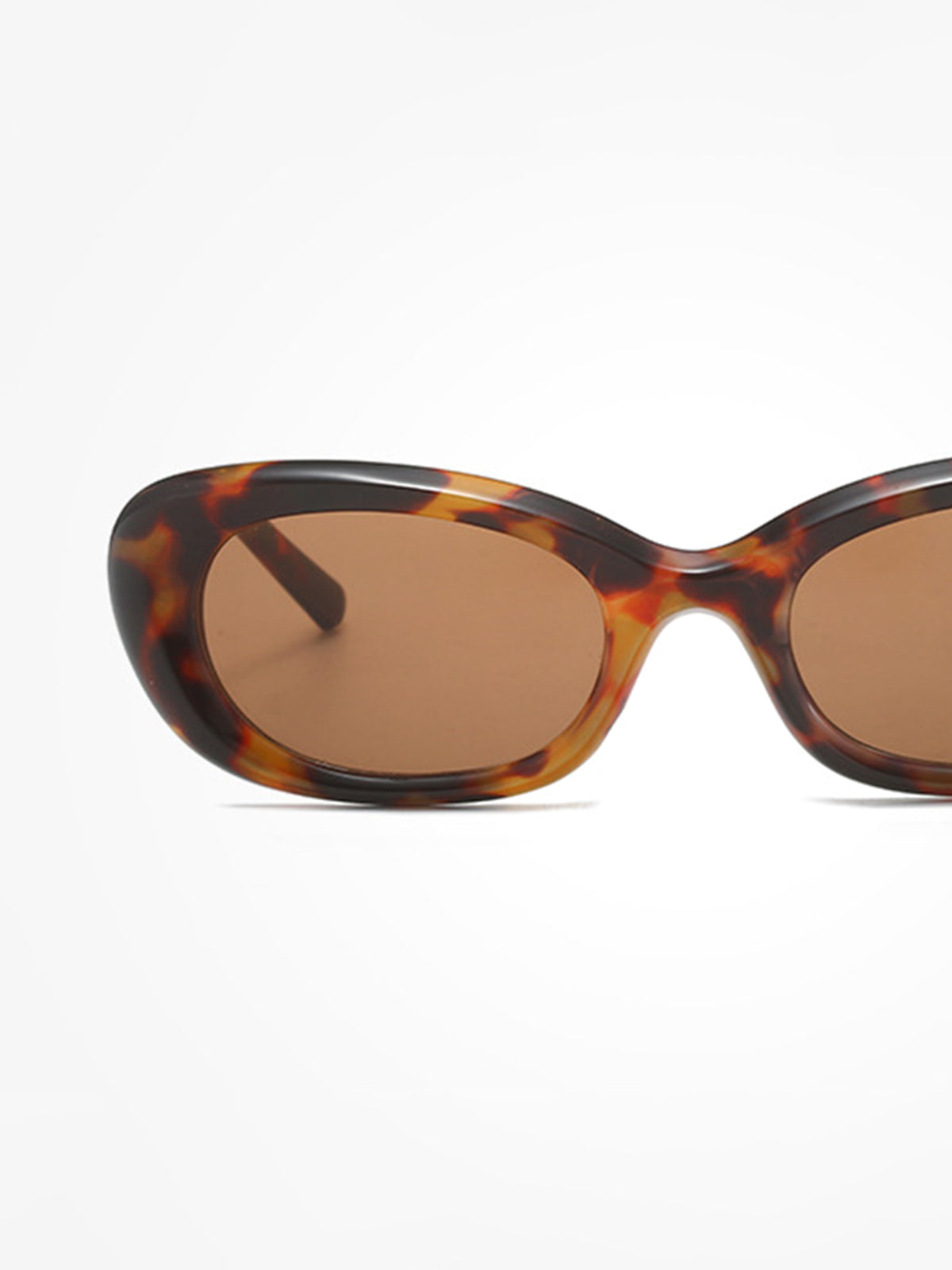 Runde Sonnenbrille, Perlmutt-Muster-Design