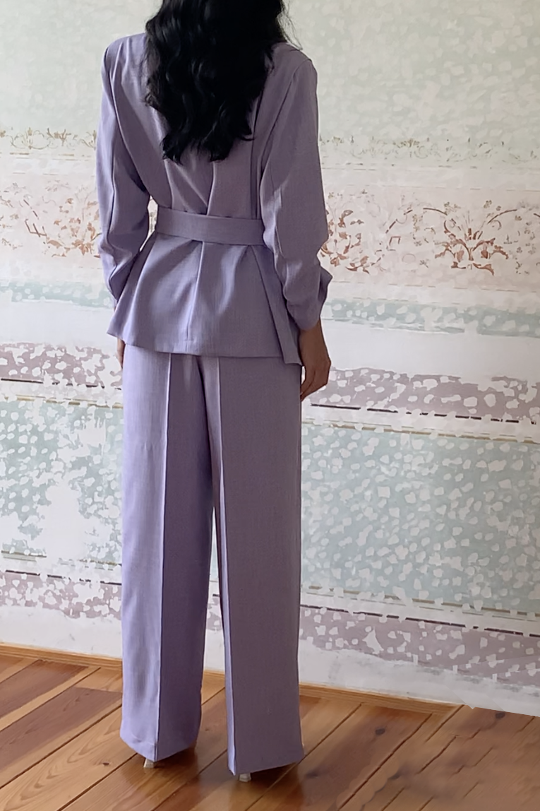 Stylische Design-Stoffhose