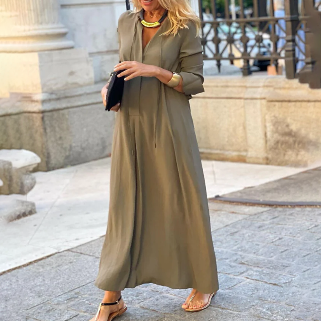 Lässiges Maxikleid