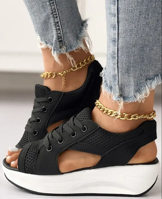 Stilvolle Designer-Sandalen