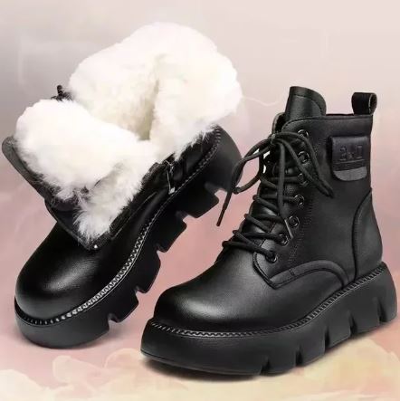 Stylischer Design Winterstiefel Mit Innenfutter
