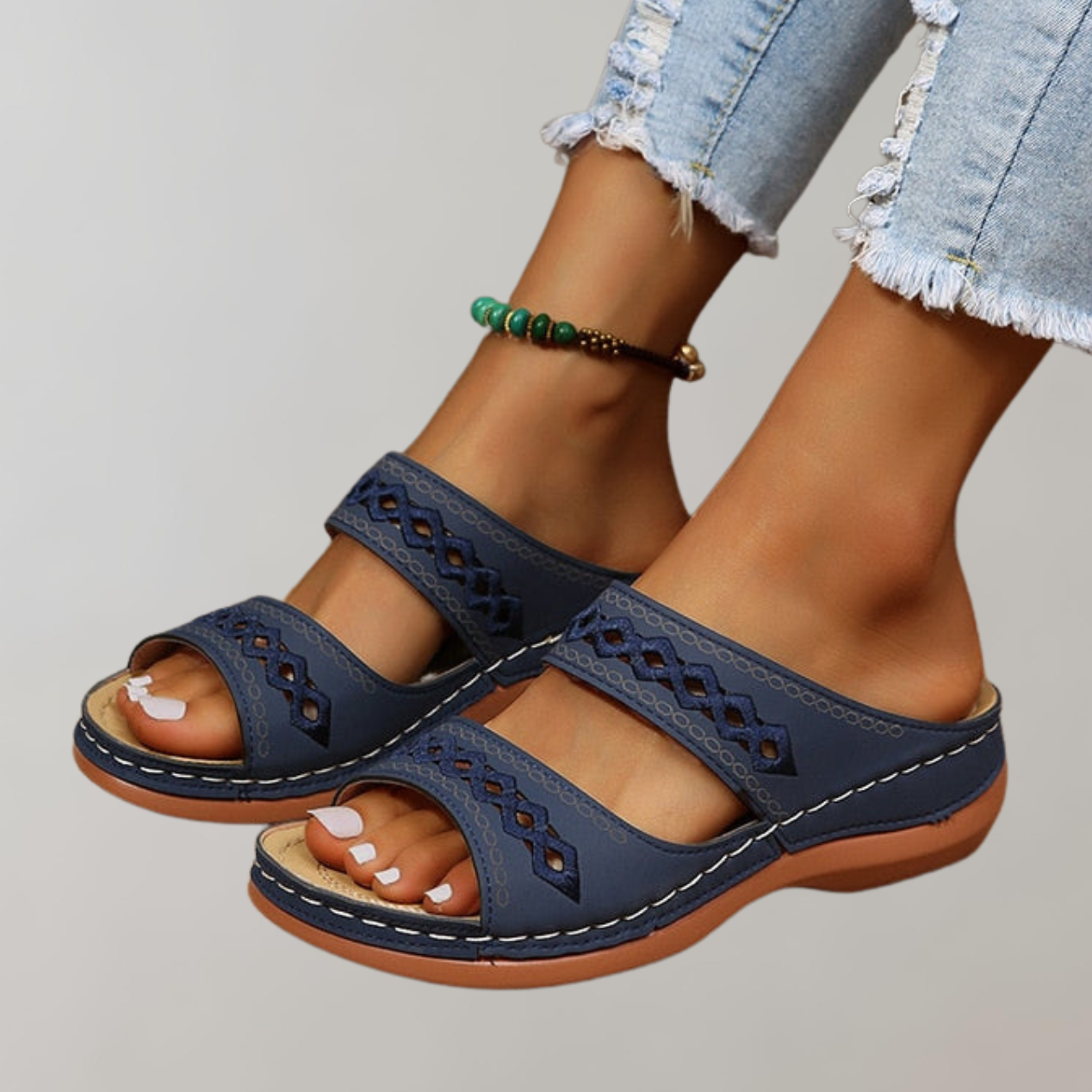 Orthopädische Damen Sandalen | Bequeme Damen Sandalen | Sommer Damen Sandalen