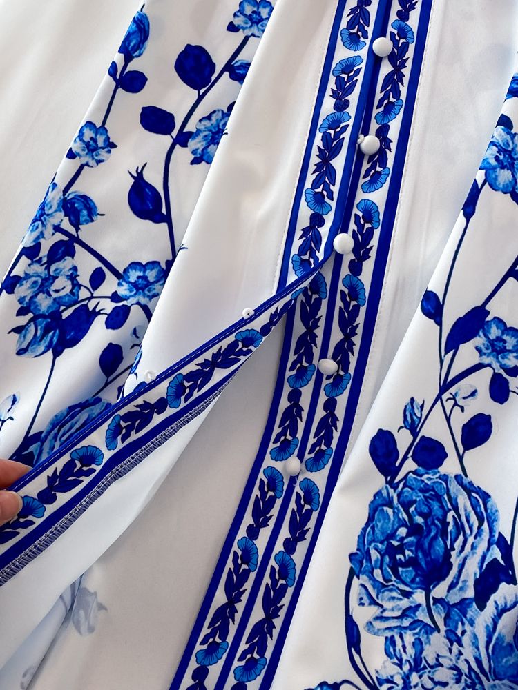 Elegantes Langarm Damenkleid