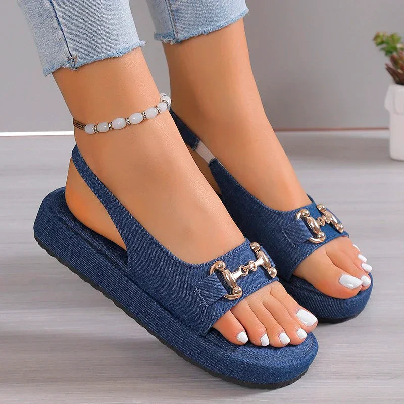 Orthopädische Damensandalen