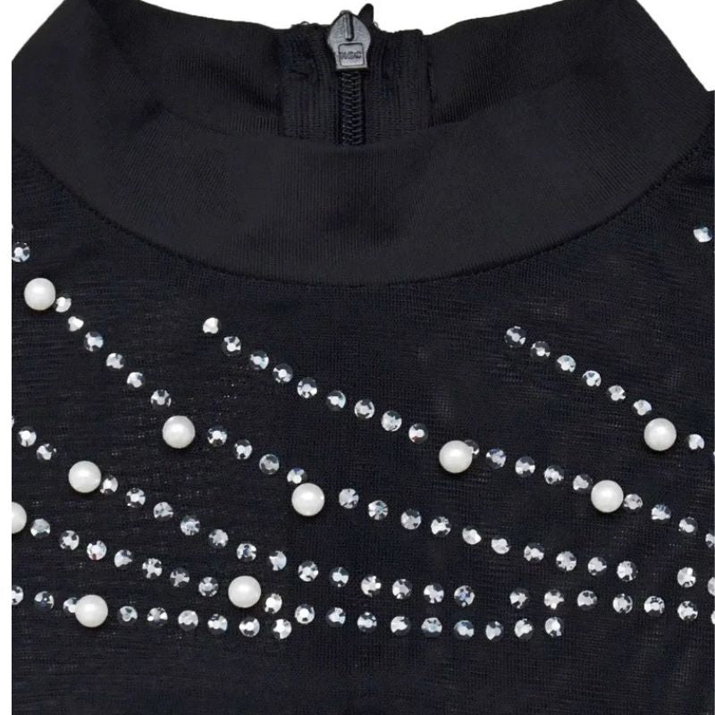 Elegantes Besticktes Minikleid