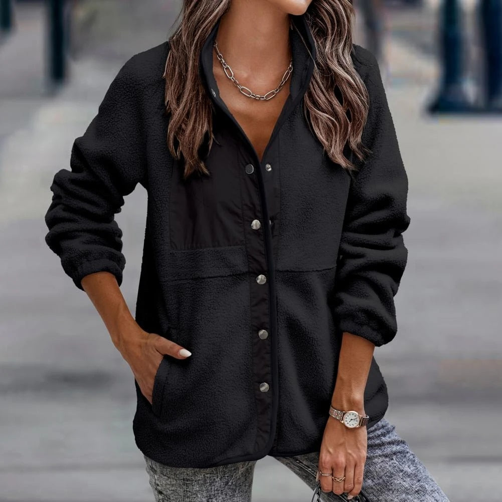 Stilvolles Design: Jacke Mit Klassischem Kragen