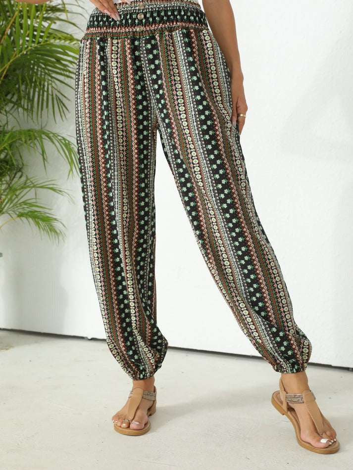 Hose Mit Boho-Muster