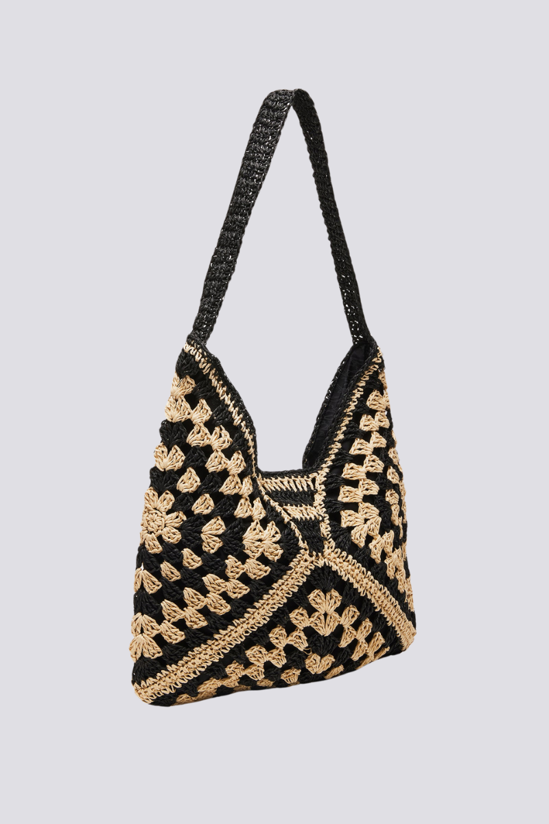 Patchwork-Gewebte Tasche