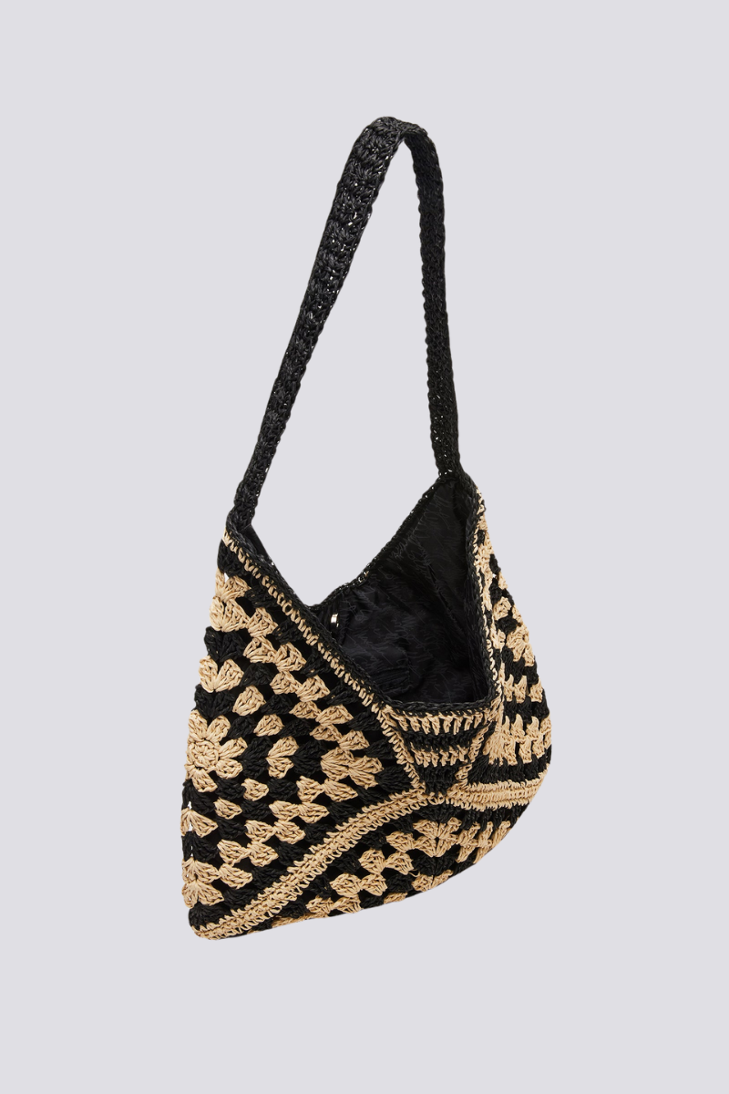 Patchwork-Gewebte Tasche