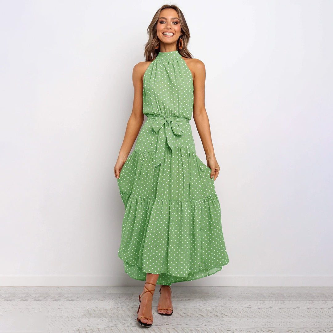 Zarid Midikleid Mit Schulterfreiem Ausschnitt Und Taillenband
