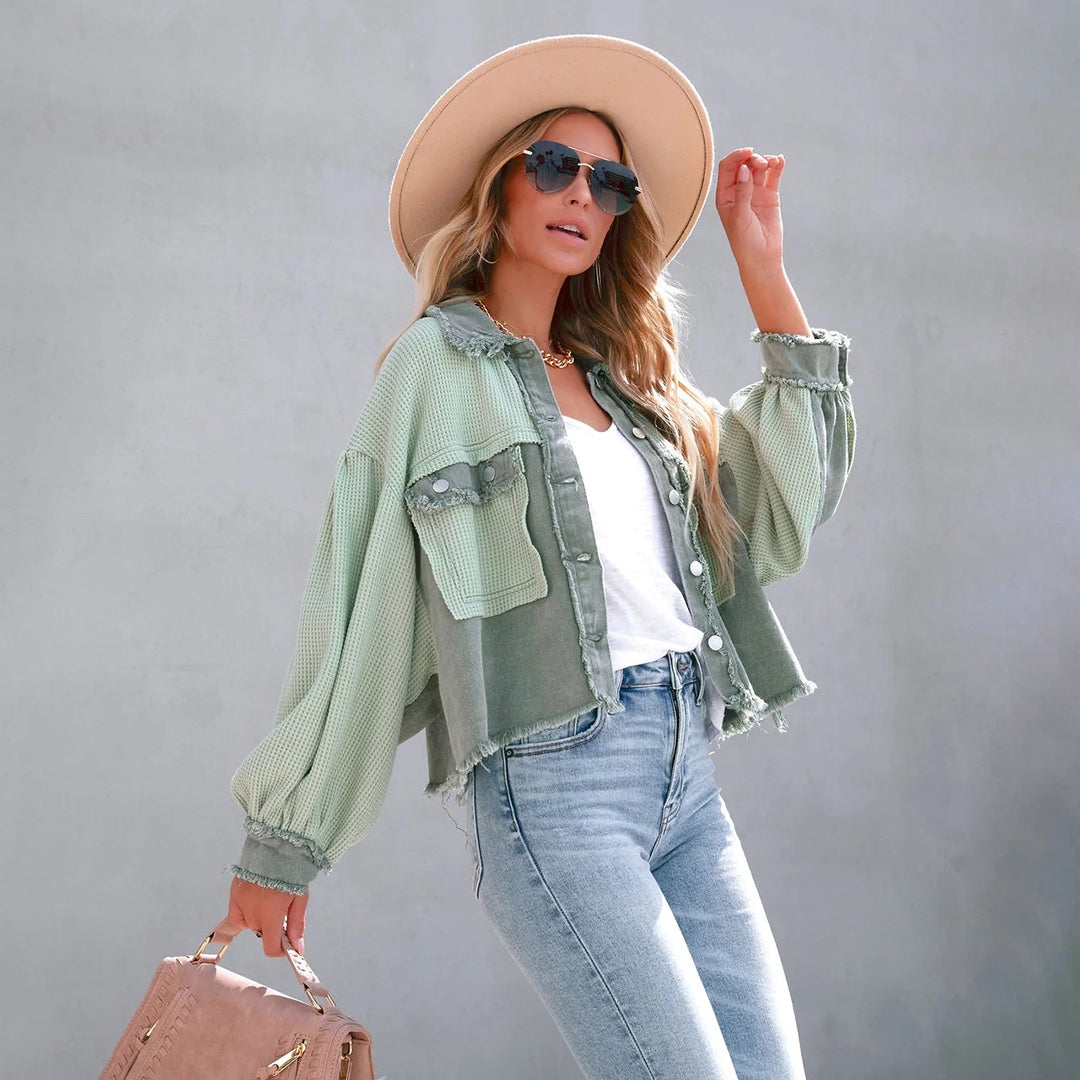 Stilvolle Damen Trendy Jacke