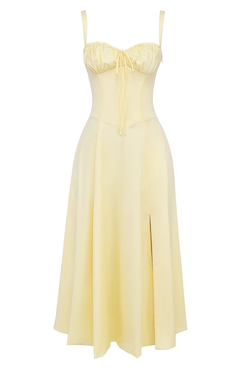 Kleid Mit Blumen-Corsagenmuster