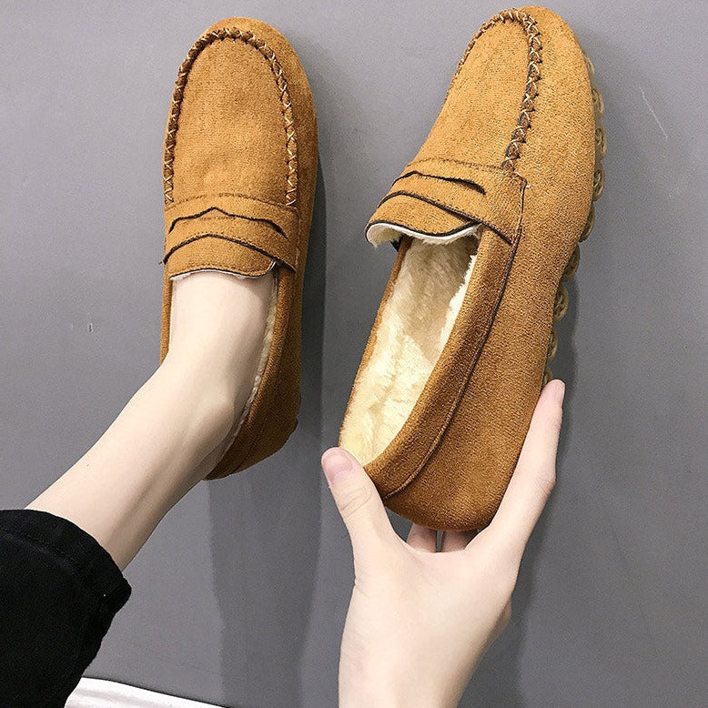 Freizeitschuhe Mit Plüsch-Innenausstattung