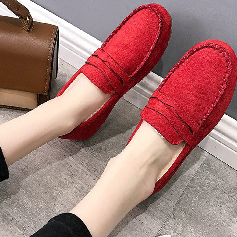 Freizeitschuhe Mit Plüsch-Innenausstattung
