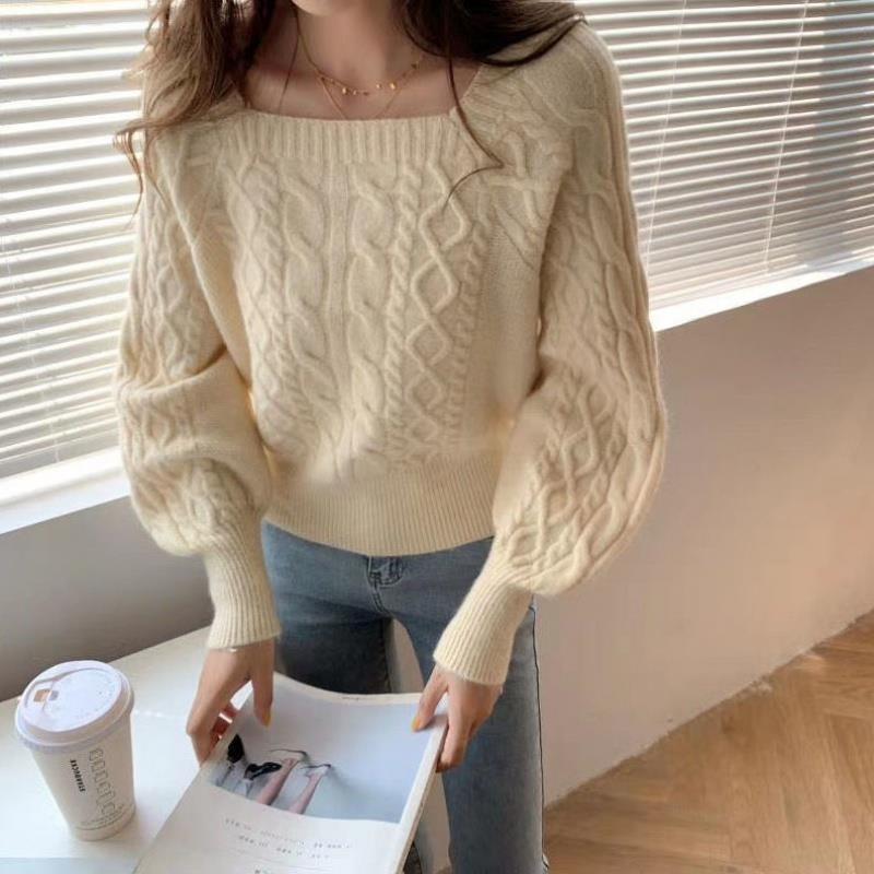 Stilvoller Pullover Mit Strickdesign