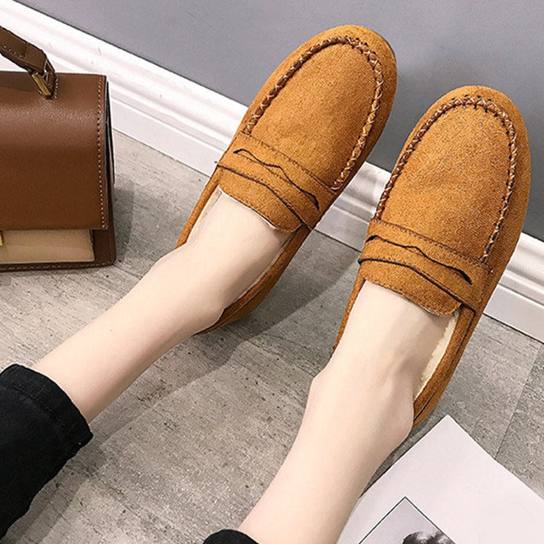 Freizeitschuhe Mit Plüsch-Innenausstattung
