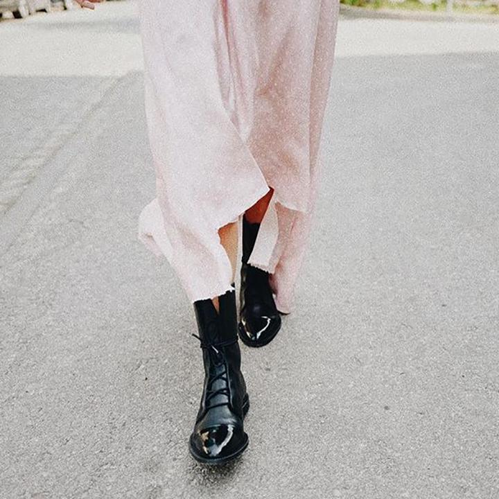 Vintage Damenstiefel Mit Absatz