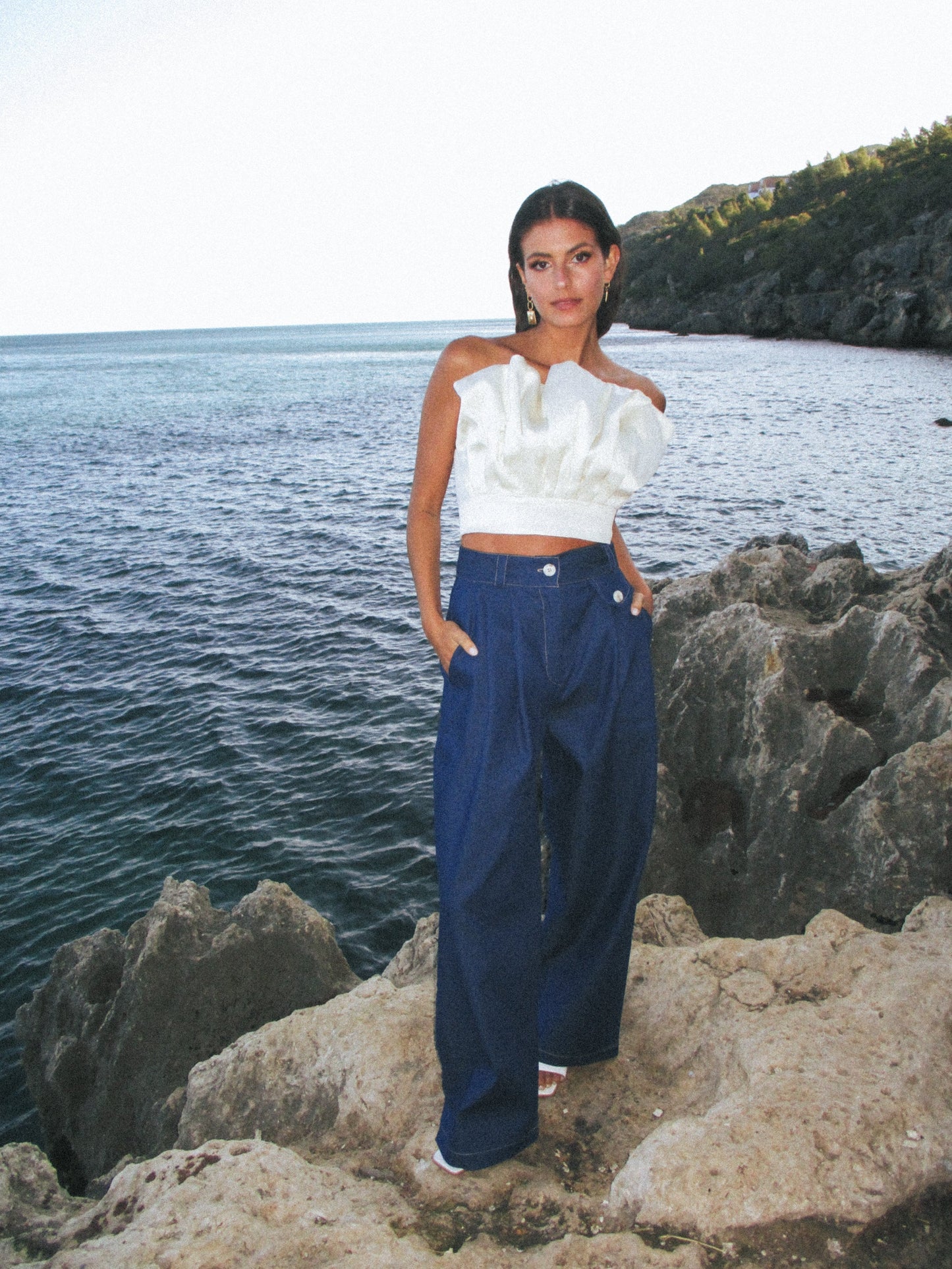 Stylische Designer-Jeans