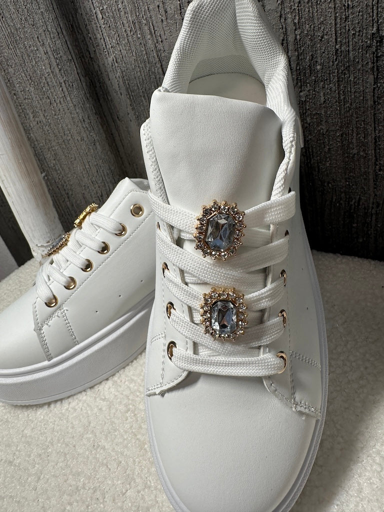 Basic-Sneaker Mit Dicker Sohle