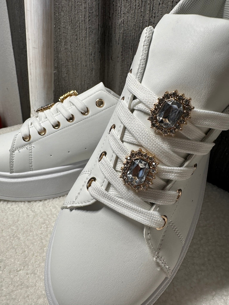 Basic-Sneaker Mit Dicker Sohle