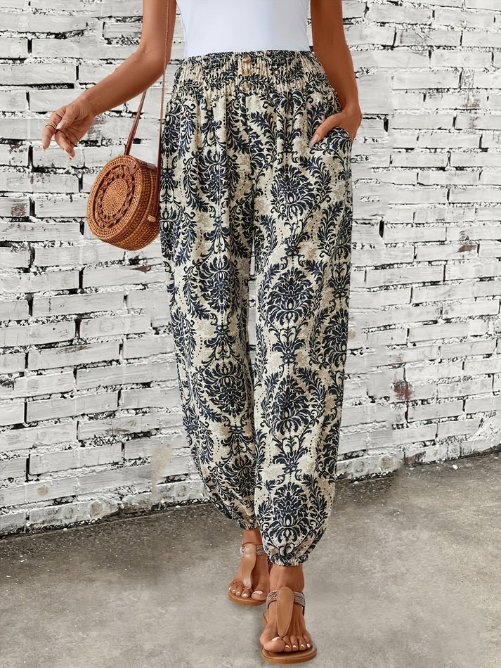 Hose Mit Boho-Muster