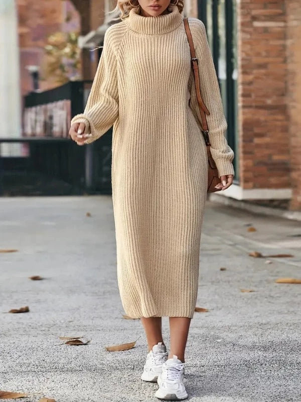 Strickkleid Mit Stilvollem Design