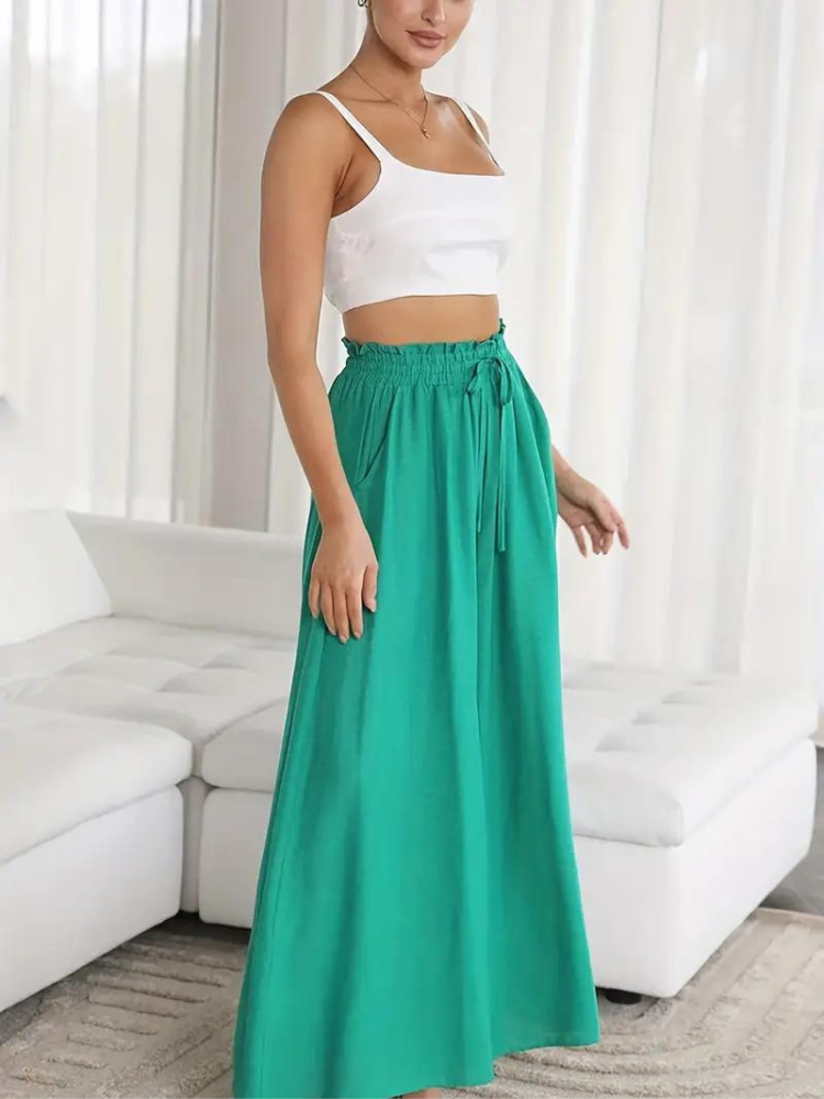 Damenhose Mit Hoher Taille