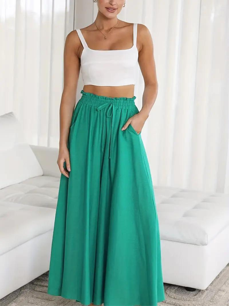 Damenhose Mit Hoher Taille