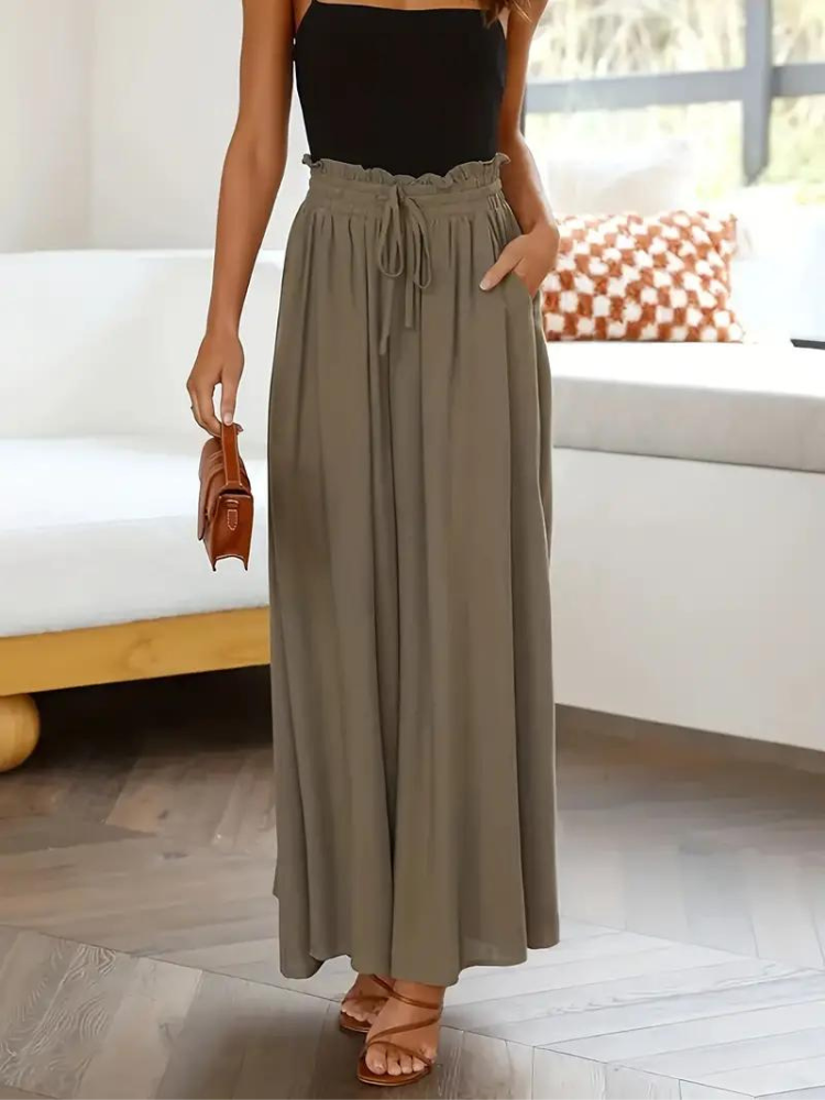 Damenhose Mit Hoher Taille