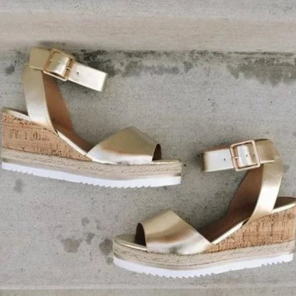Elegante High Heel Sandaletten Mit Schnallendetail