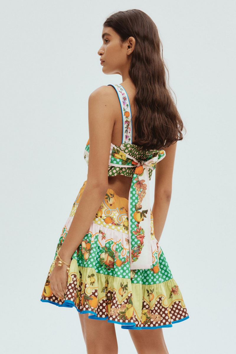Minikleid Mit Cut-Out-Detail Und Schleifendesign