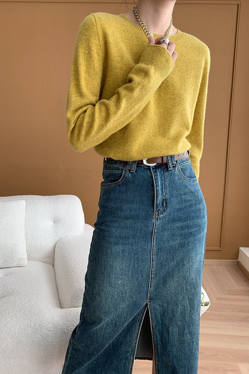 Stilvoller Und Eleganter Designpullover