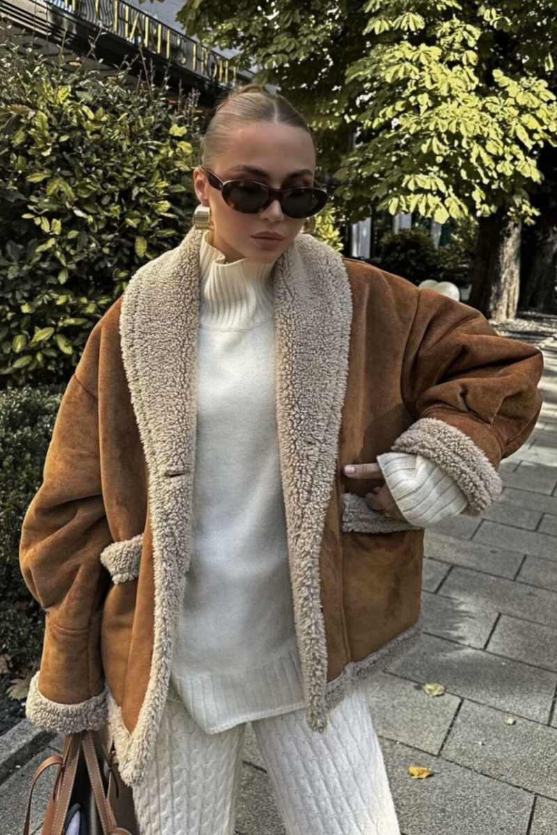 Jacke Mit Pelzkragen
