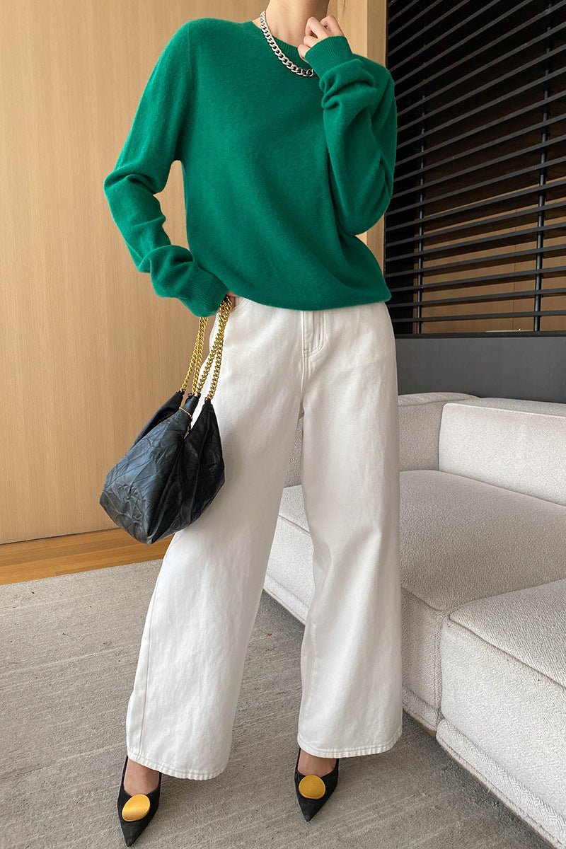 Stilvoller Und Eleganter Designpullover