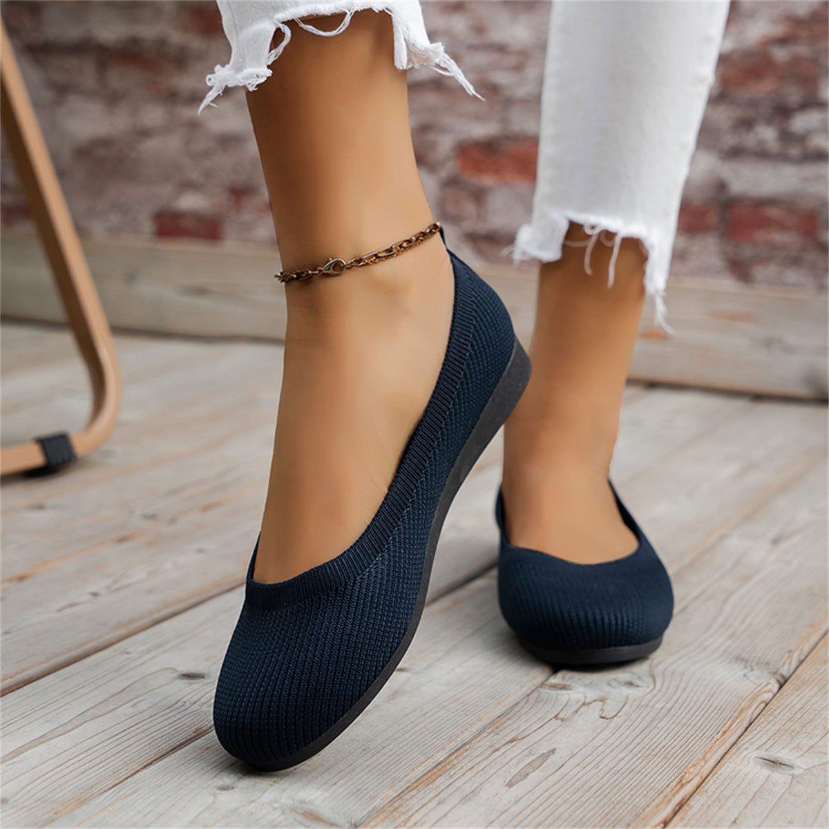 Modische Orthopädische Schuhe Mit Niedrigem Absatz Für Damen