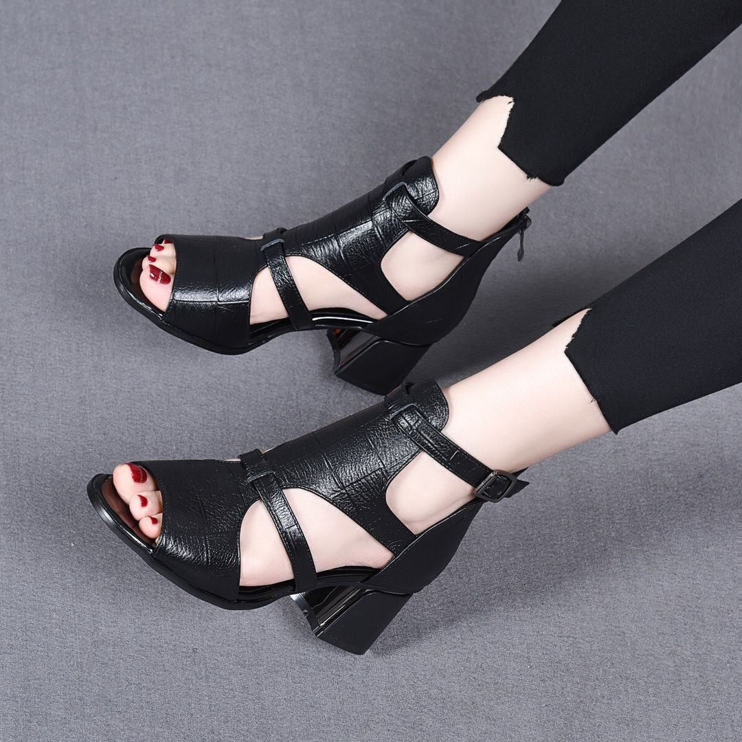 Stilvolles Design, Offene Zehenpartie, High Heels