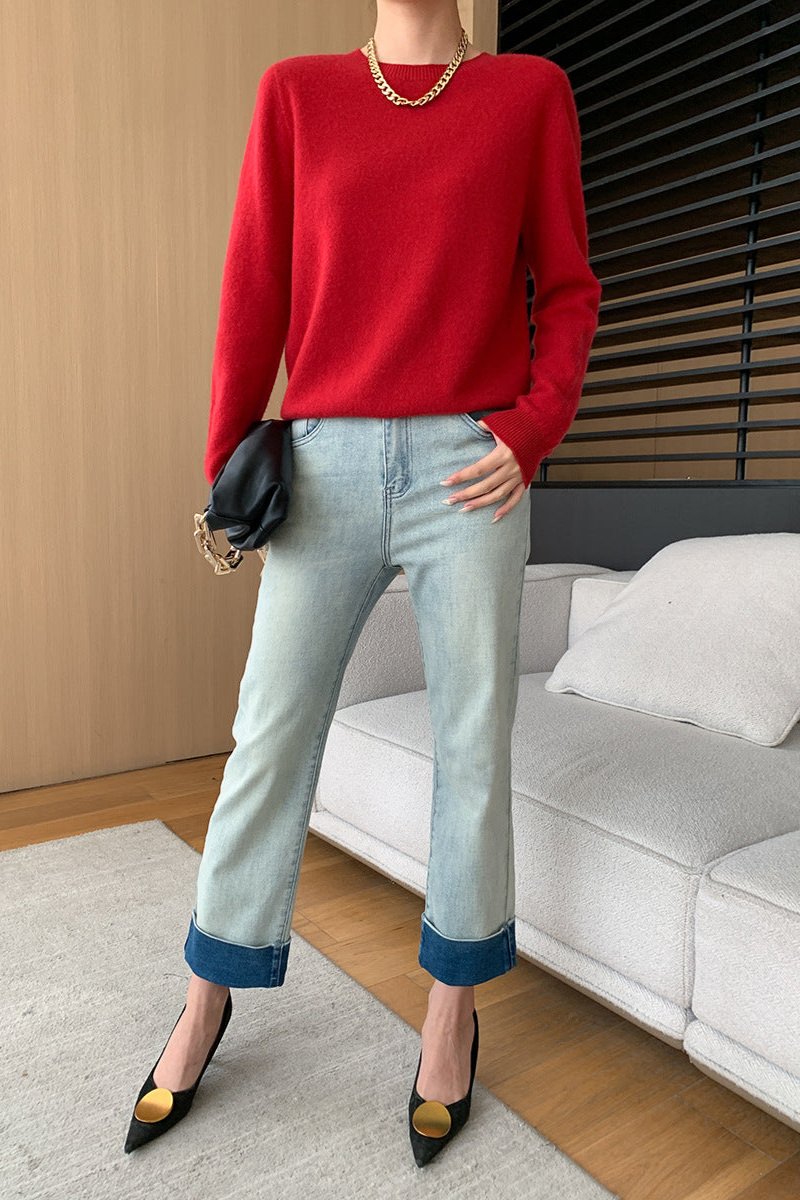 Stilvoller Und Eleganter Designpullover