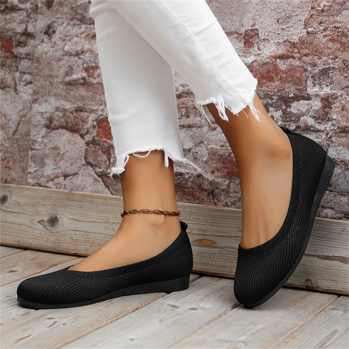Modische Orthopädische Schuhe Mit Niedrigem Absatz Für Damen